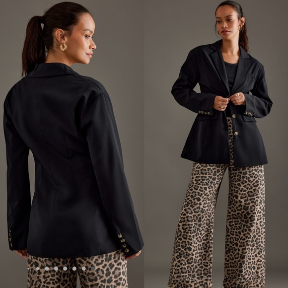 By Anthropologie Sculpted Blazer - Picture 5 of 14